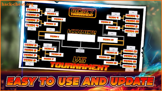 Esports Tournament Bracket screenshot