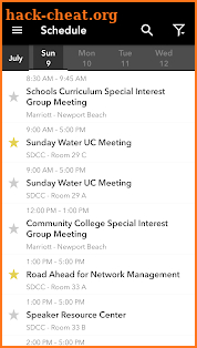 Esri Events screenshot