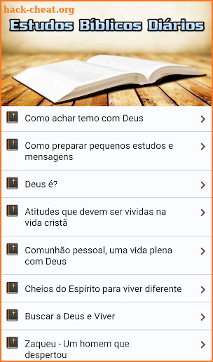 Estudos Bíblicos Diários screenshot