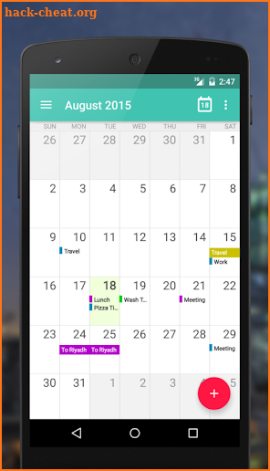 Etar - OpenSource Calendar screenshot