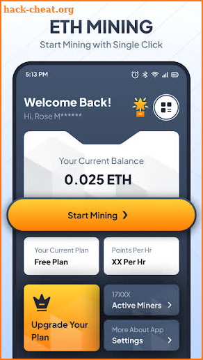 ETH Mining - Ethereum Miner screenshot