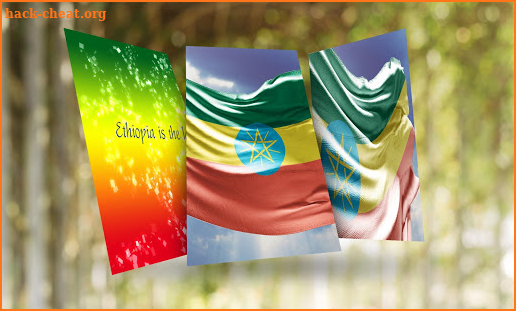 Ethiopia Flag Wallpaper screenshot