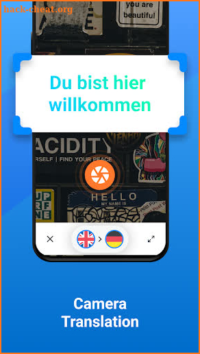 eTranslate: Voice, Text, Camera Translator screenshot