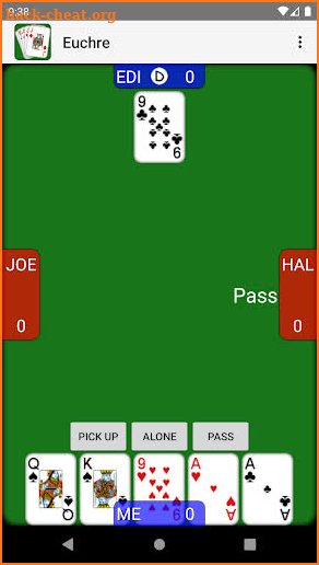 Euchre screenshot