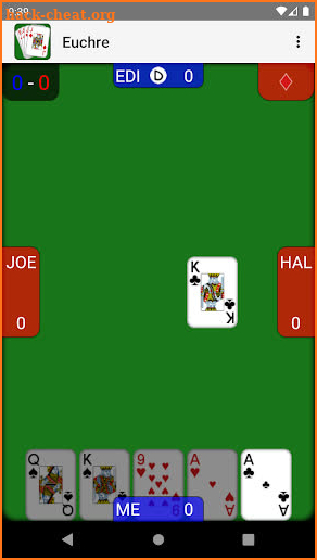 Euchre screenshot