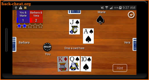 Euchre Card Classic screenshot