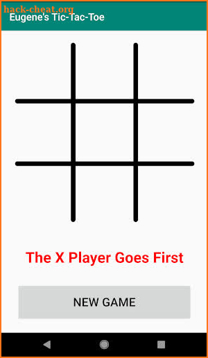 Eugene's Tic-Tac-Toe screenshot