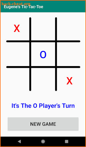 Eugene's Tic-Tac-Toe screenshot