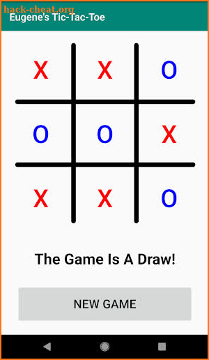 Eugene's Tic-Tac-Toe screenshot