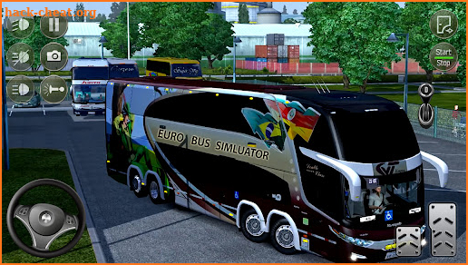 Euro Bus Simulator 2021 : Ultimate Bus Driving screenshot