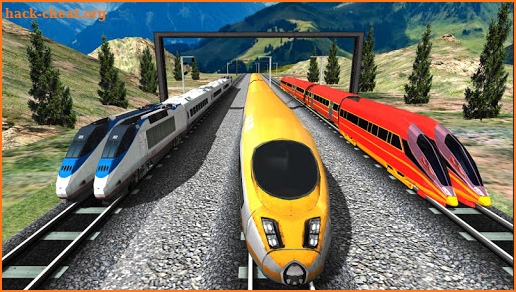 Euro Train Driving PVP 2019 screenshot