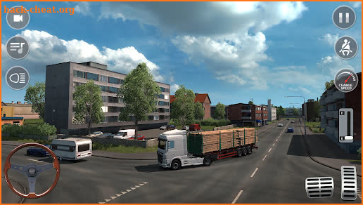 Euro Truck Driving Games 3D screenshot