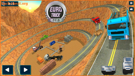 Euro Truck Transporter Sim 2019 screenshot