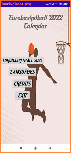 Eurobasket 2022 Calendar screenshot