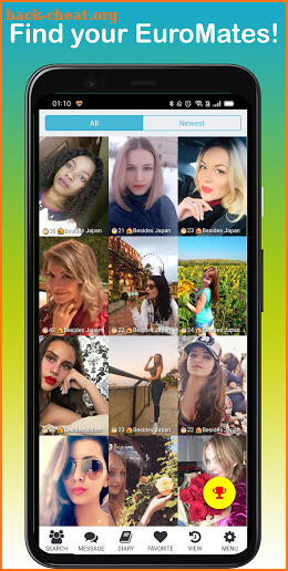 EuroMate - Making friends and Online dating screenshot