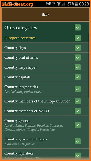 Europe Quiz Pro screenshot