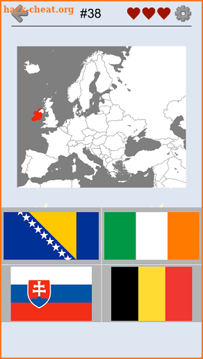 European Countries - Maps, Flags and Capitals Quiz screenshot