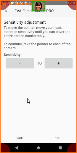 EVA Facial Mouse PRO screenshot