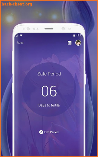 Eva Period Tracker-Free Period Tracker Calendar screenshot
