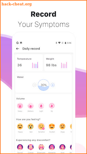 Eva Period Tracker- Menstrual Cycle Tracker screenshot