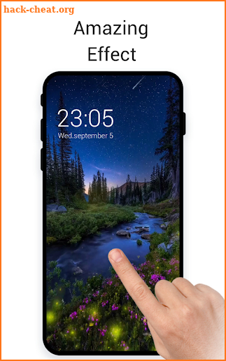 Evening nature Live Wallpaper screenshot