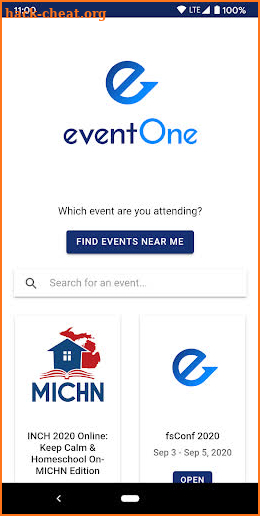 eventOne screenshot