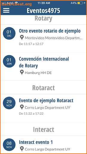 Eventos 4975 screenshot