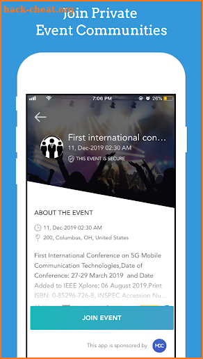 Eventzilla screenshot