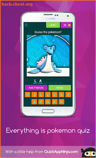 Everything is pokemon quiz screenshot