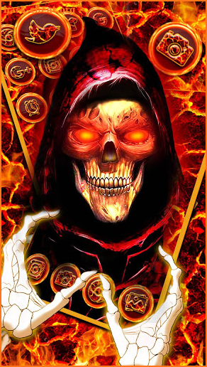 Evil Hell Skull Themes 3D Wallpapers screenshot