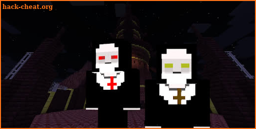 Evil Nun Skin for Minecraft screenshot