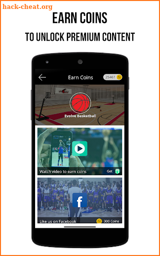 Evolve Basketball App screenshot