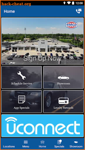 Ewald Automotive Group MLink screenshot