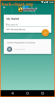 eWallet - Password Manager screenshot