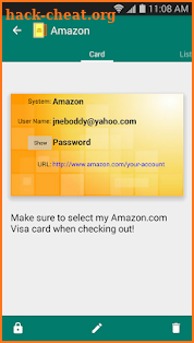 eWallet - Password Manager screenshot