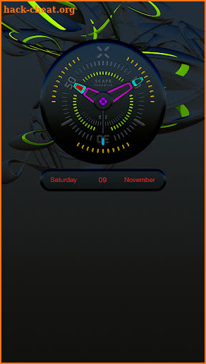 EXA Analog Clock Widget screenshot