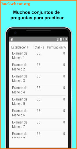 Examen de manejo DMV en CA screenshot