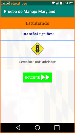 Examen de Manejo Maryland screenshot