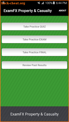 ExamFX Property&Casualty Prep screenshot