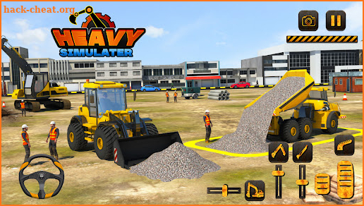 Excavator Construction Games screenshot