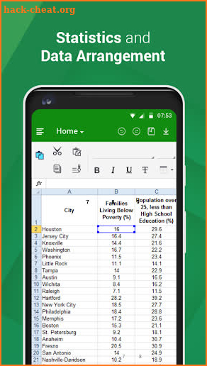 Excel Viewer – Create and view .xlsx screenshot