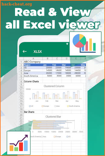 Excel viewer - Xlsx reader screenshot