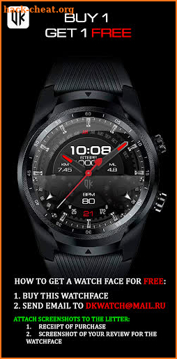 Exclusive WatchFace screenshot