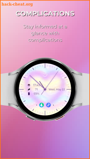 EXD046: Cute Watch Face screenshot