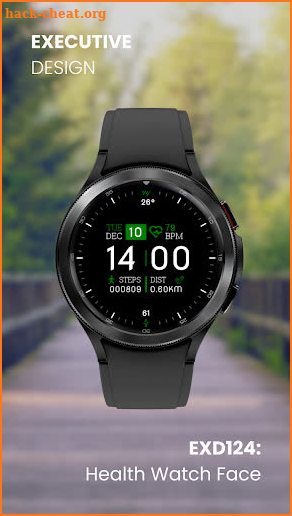 EXD124: Health Watch Face screenshot