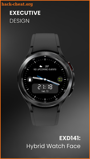 EXD141: Hybrid Watch Face screenshot