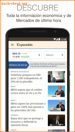 Expansión - IBEX y Economía screenshot