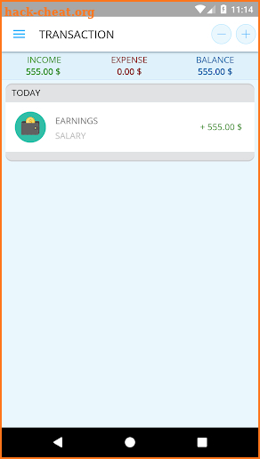 Expense manager 24 screenshot