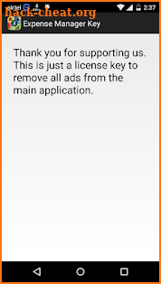 Expense Manager Key screenshot