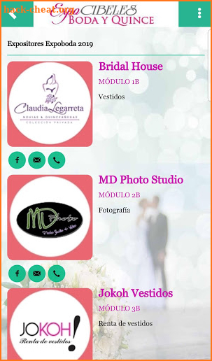 Expo Cibeles Boda y Quice screenshot